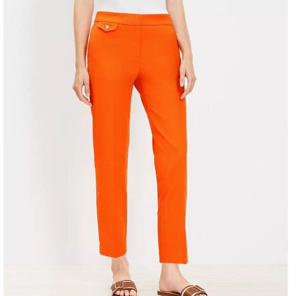 LOFT Pants - Coin Pocket Riviera Slim Pants in Doubleweave